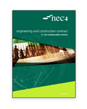 NEC4: Engineering And Construction Contract Option E: Cost Reimbursable ...