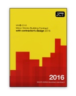 JCT Minor Works Building Contract 2016 (MW) - Construction Books