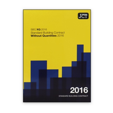 JCT Standard Building Contract Without Quantities 2016 (SBC/XQ)