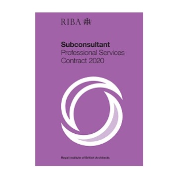 RIBA Subconsultant Professional Services Contract 2020